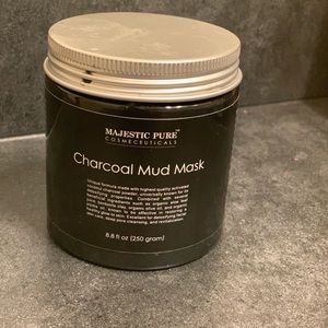 Charcoal mud mask